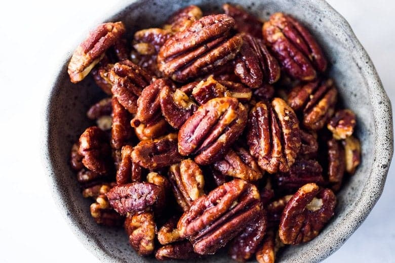 Maple Candied Pecans-image